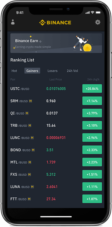 Binance Quotes